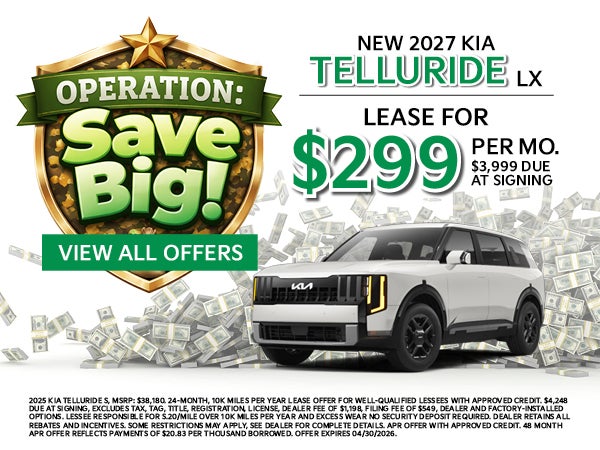 NEW 2027 KIA TELLURIDE LX